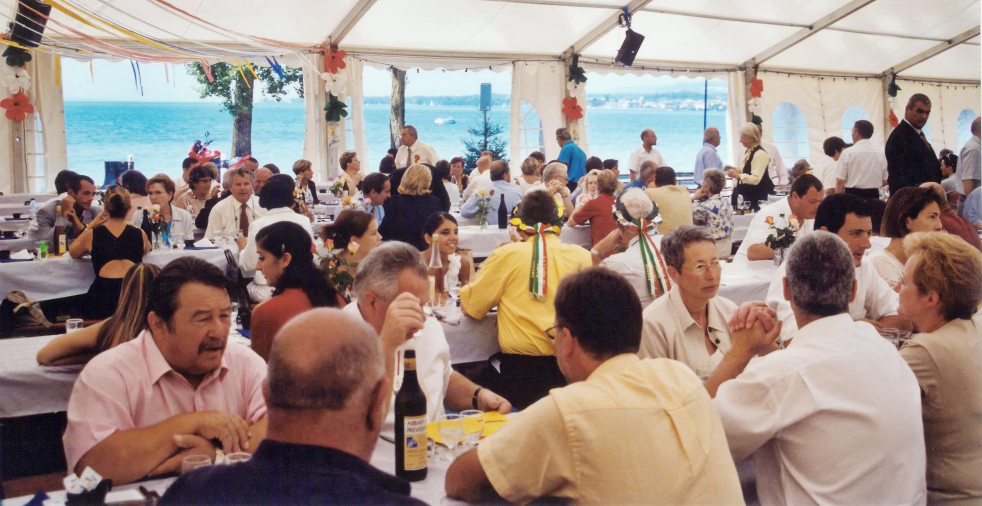 Cantine sur la plage